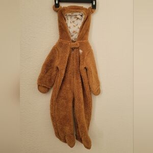 Carter’s Just One You Baby Teddy Fleece Bunting Snowsuit 9M Hooded Puppy Lined